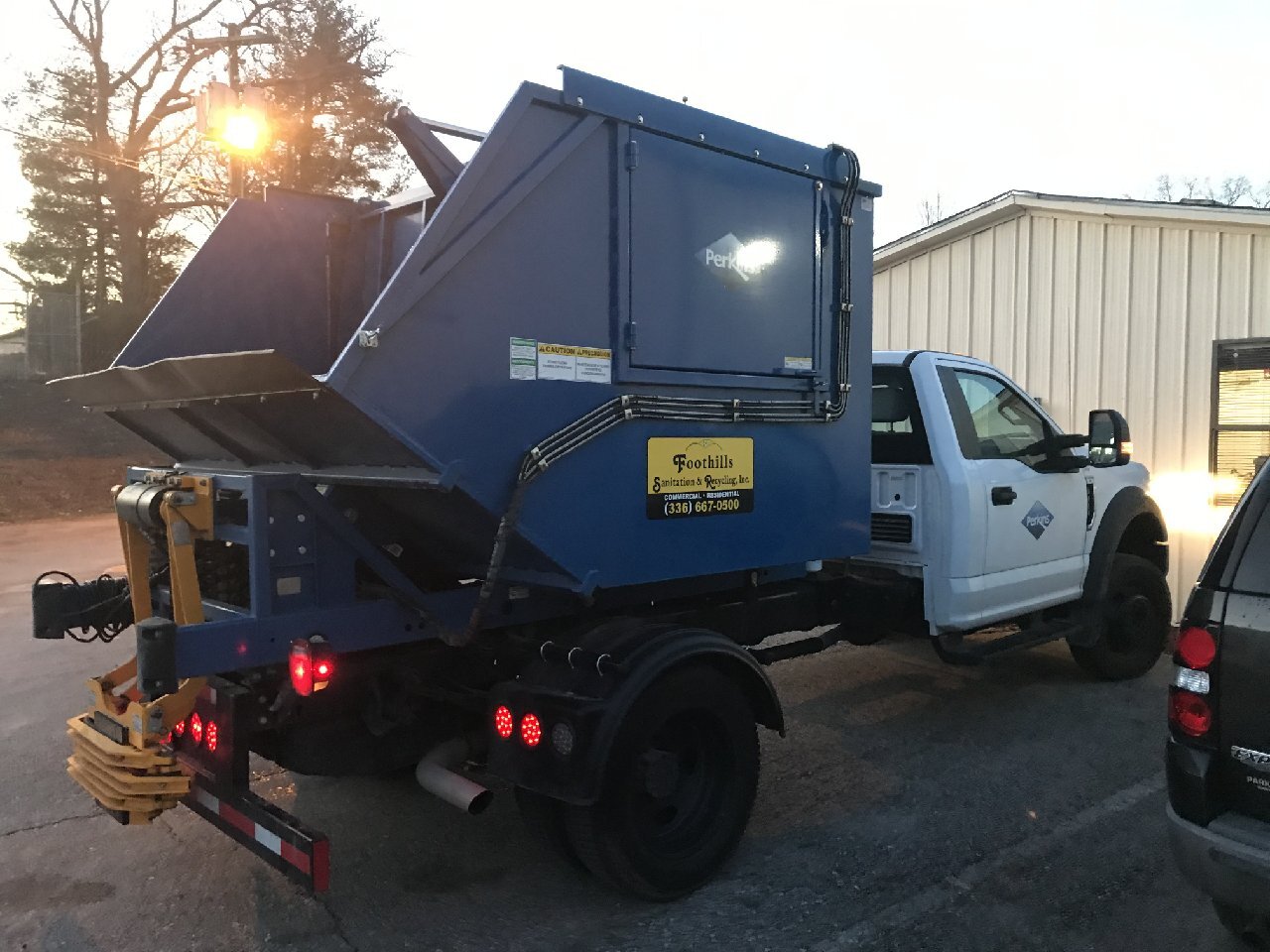 2024 Ford FORD F-550 SMALL GARBAGE TRUCK FORD F-550 2024
