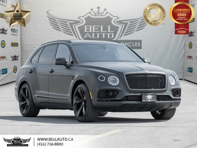 2019 Bentley Bentayga 360CAM, HUD, AWD, NAVI, PANO, BACKUPCAM, B.SPOT, P