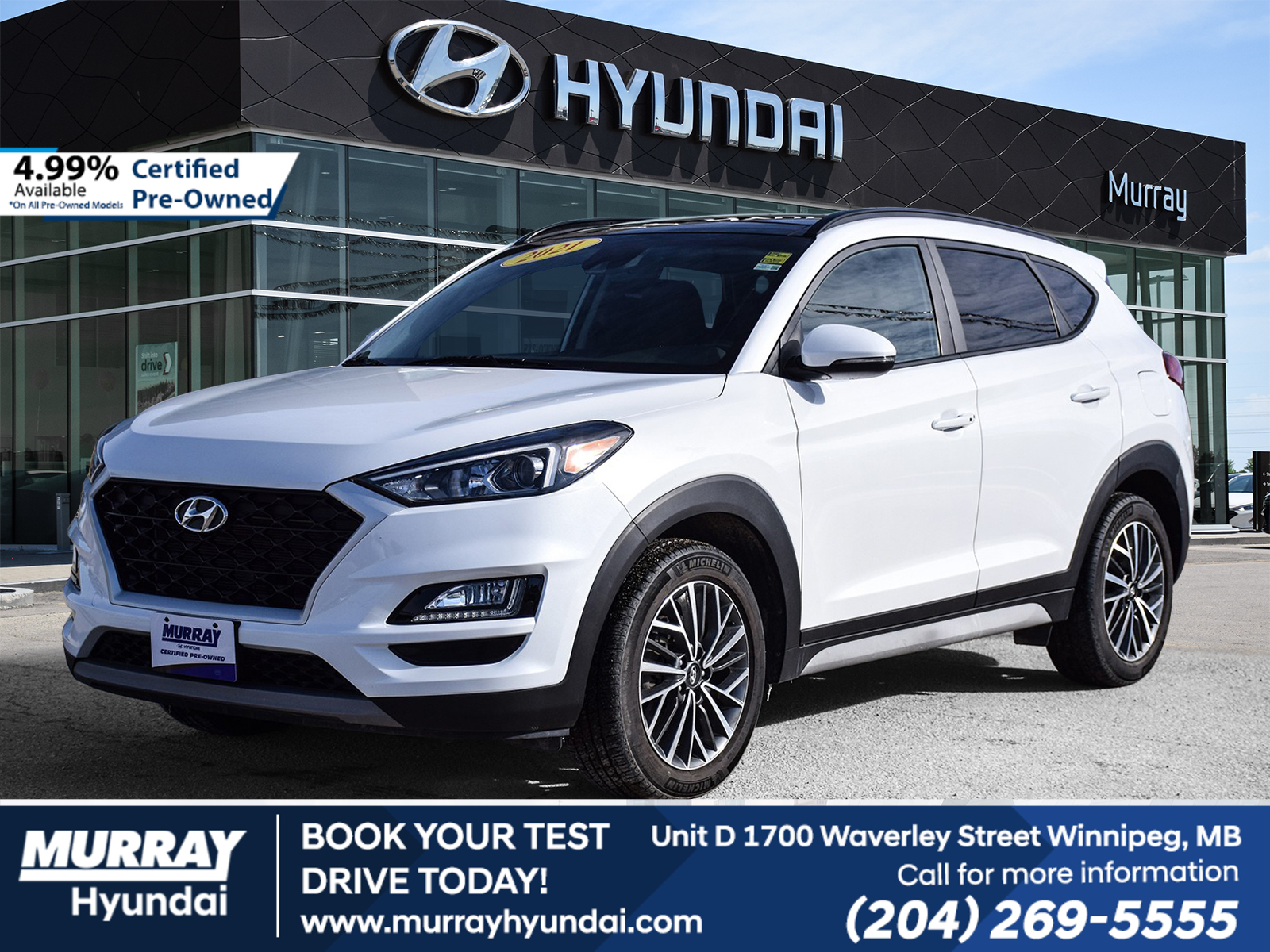 2021 Hyundai Tucson Preferred AWD w-Trend Package | 4.99% Available