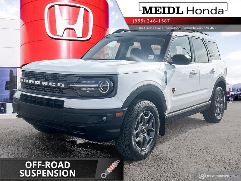 2022 Ford Bronco Sport Badlands  - OFF-ROAD SUSPENSION - 250HP !!