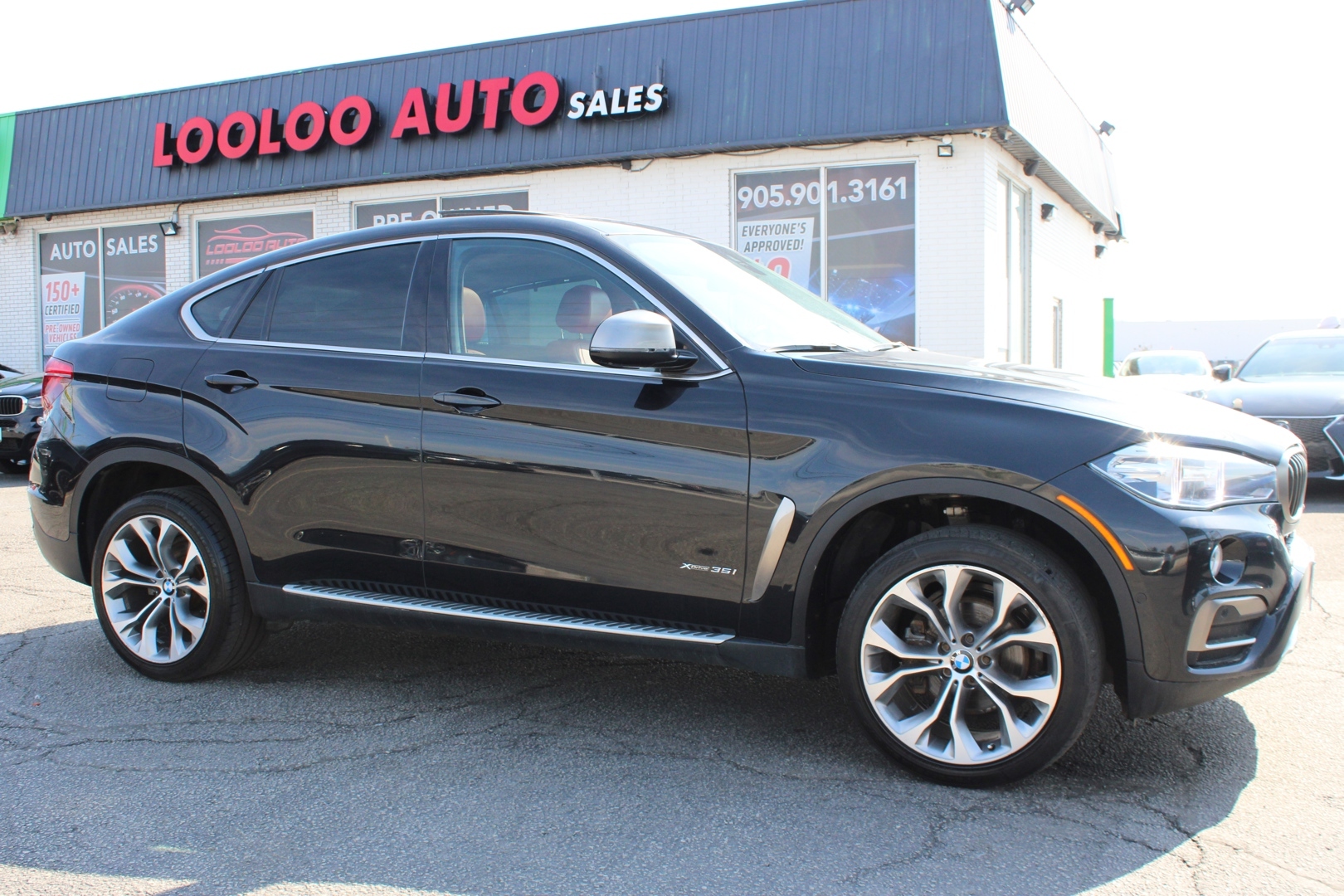 2017 BMW X6 xDrive35i Red Interior 360 Camera Blind Spot Lane 
