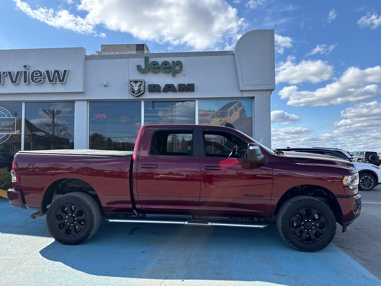 2024 Ram 2500 Big Horn Sport appearance package with 12 inch scr