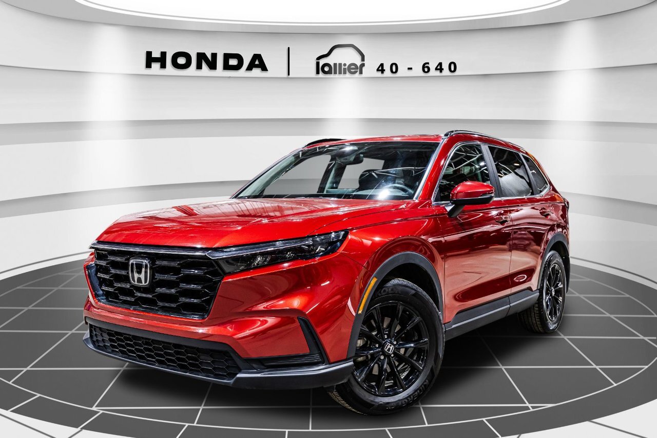 2024 Honda CR-V Sport JAMAIS ACCIDENTÉ + GARANTIE GLOBALE HONDA + 