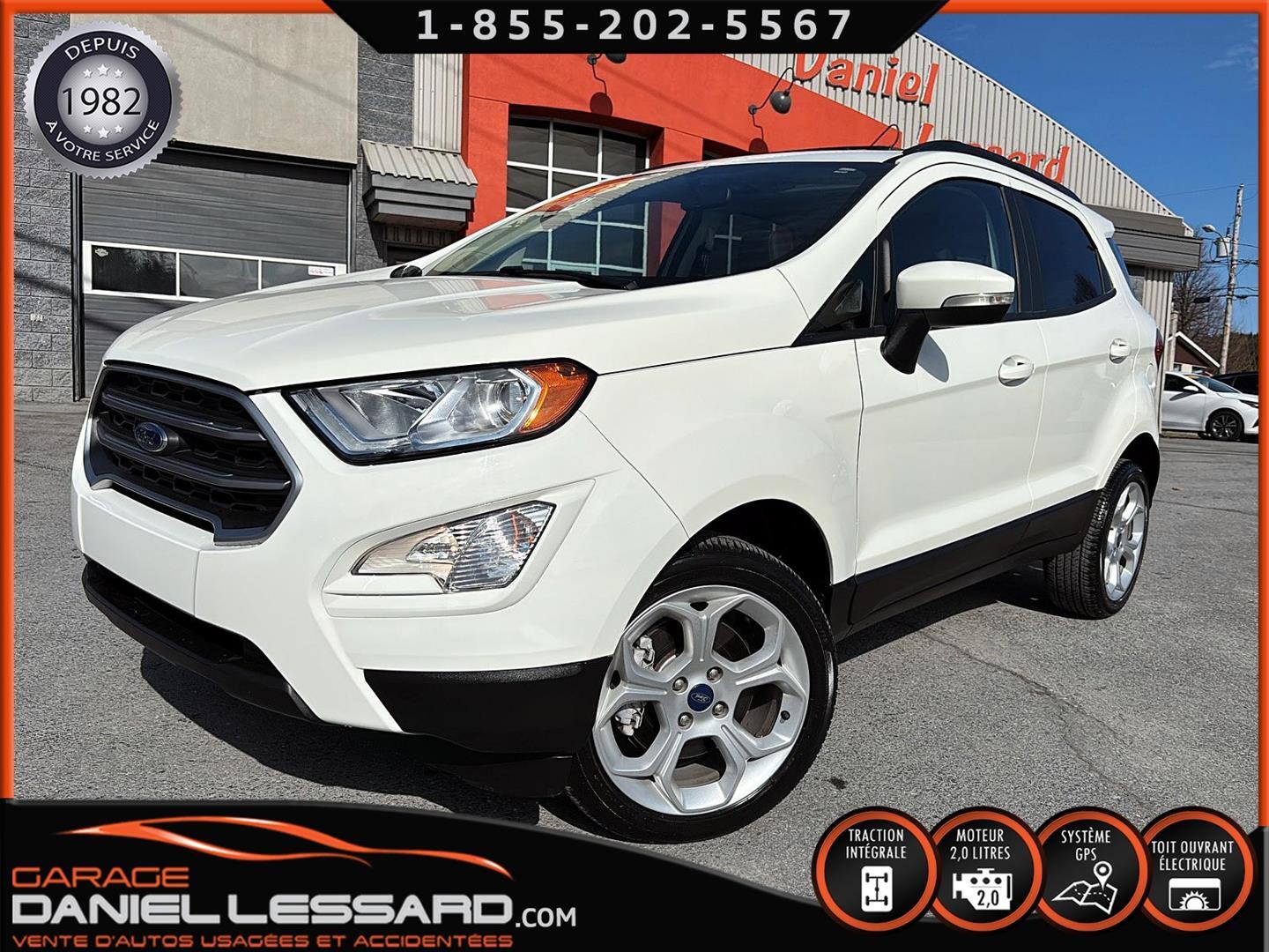 2022 Ford EcoSport SE, 4WD, GPS, MAGS, PRÊT À PARTIR!