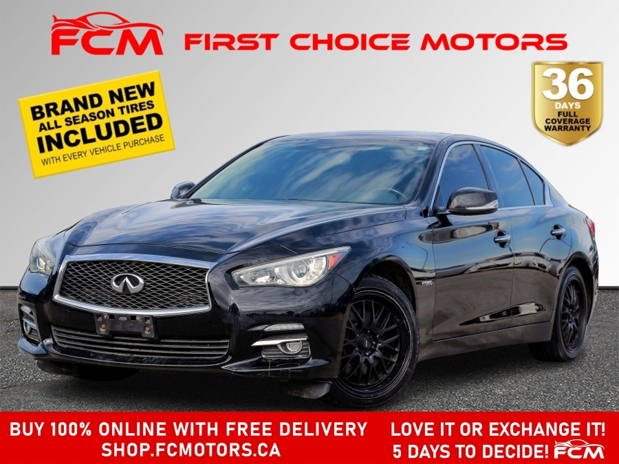 2014 Infiniti Q50 HYBRID ~AUTOMATIC, FULLY CERTIFIED WITH WARRANTY!!
