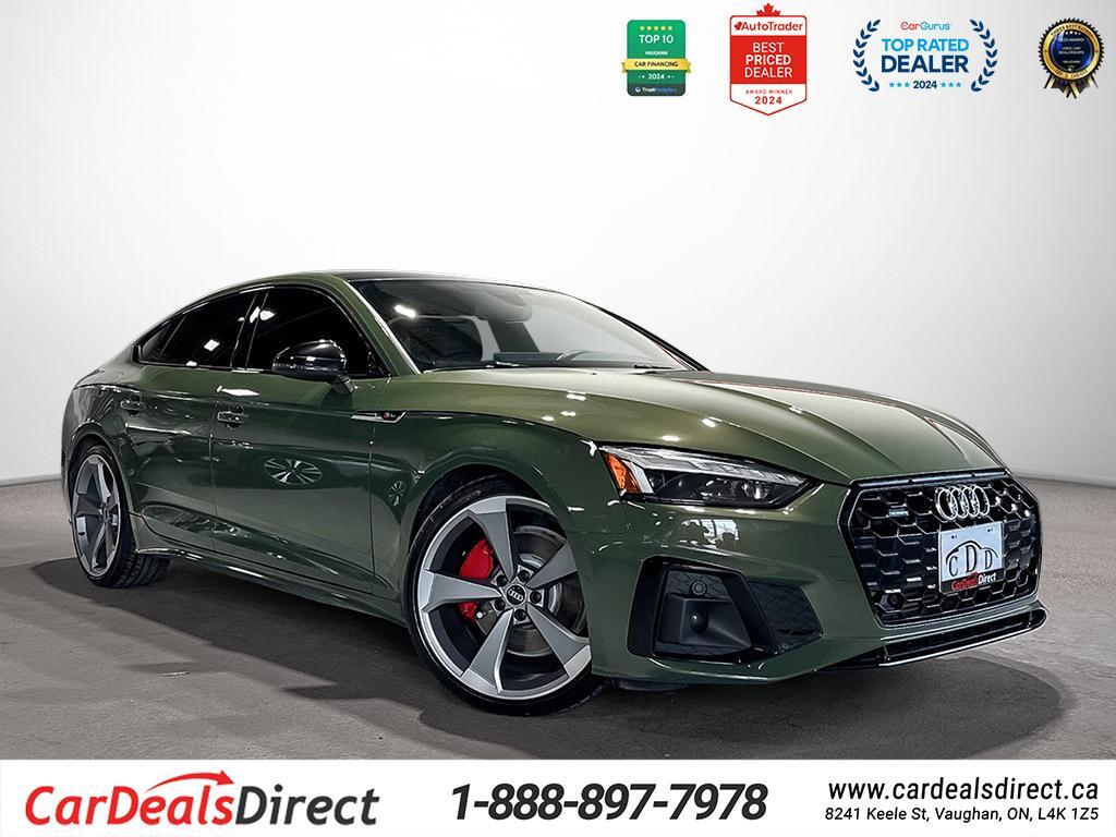 2022 Audi A5 Sportback Progressiv MILD ELECTRIC HYBRID/S Line/Leather/NAV