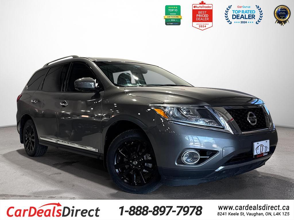 2015 Nissan Pathfinder 4WD SL/Leather/Sunroof/NAVI/Back Up Cam/Bluetooth/