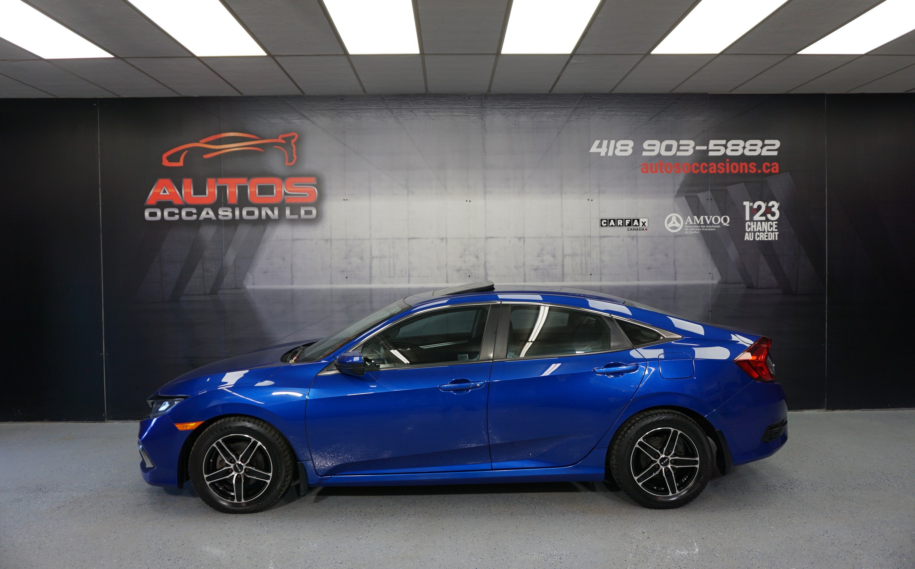 2021 Honda Civic Sedan EX CVT AUTO FULL ÉQUIPÉ TOIT OUVRANT SIÈGES 45 584