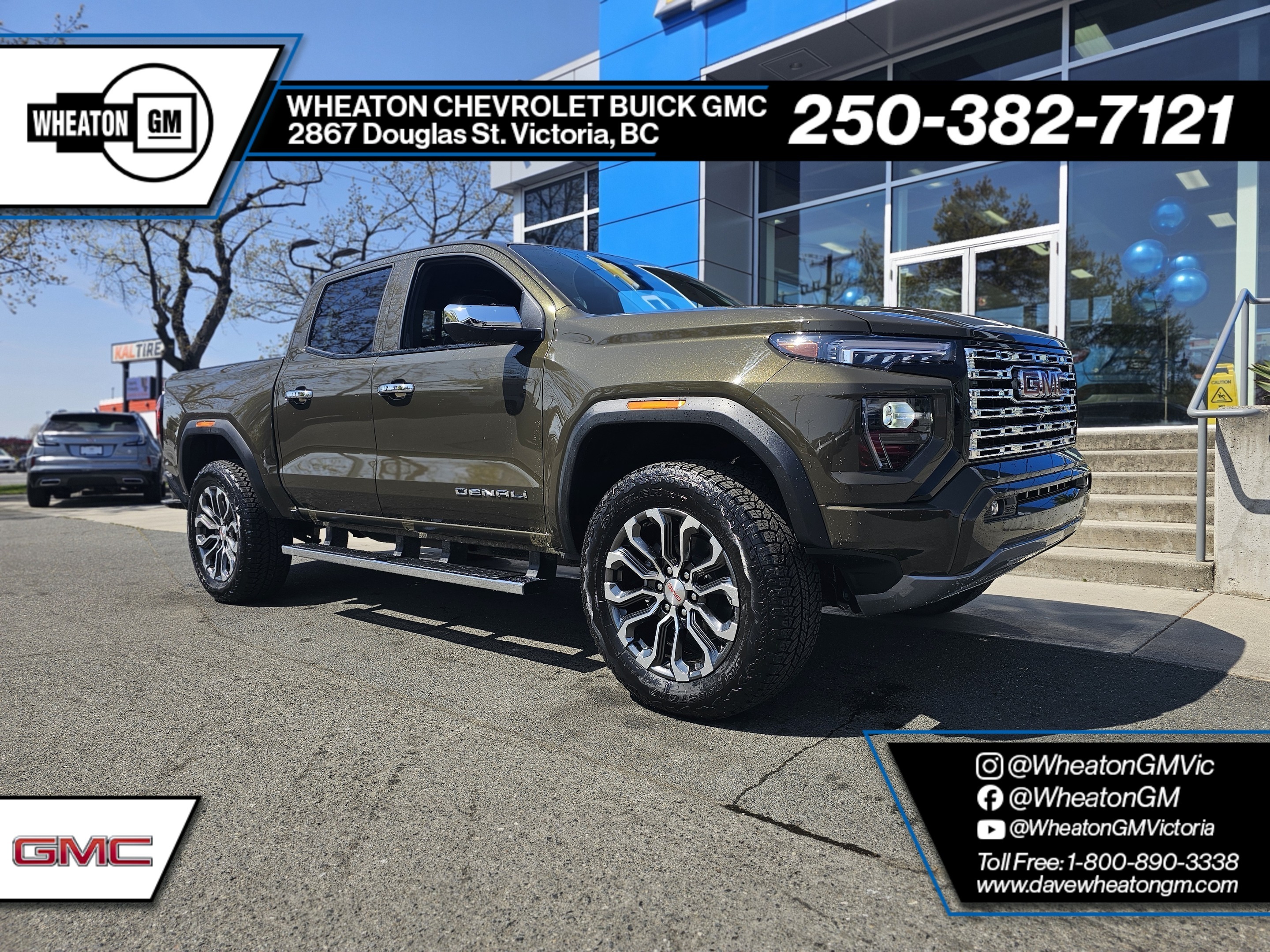 2025 GMC Canyon Denali 4WD | 2.7L TURBO GAS | BOSE AUDIO | 360 CAM