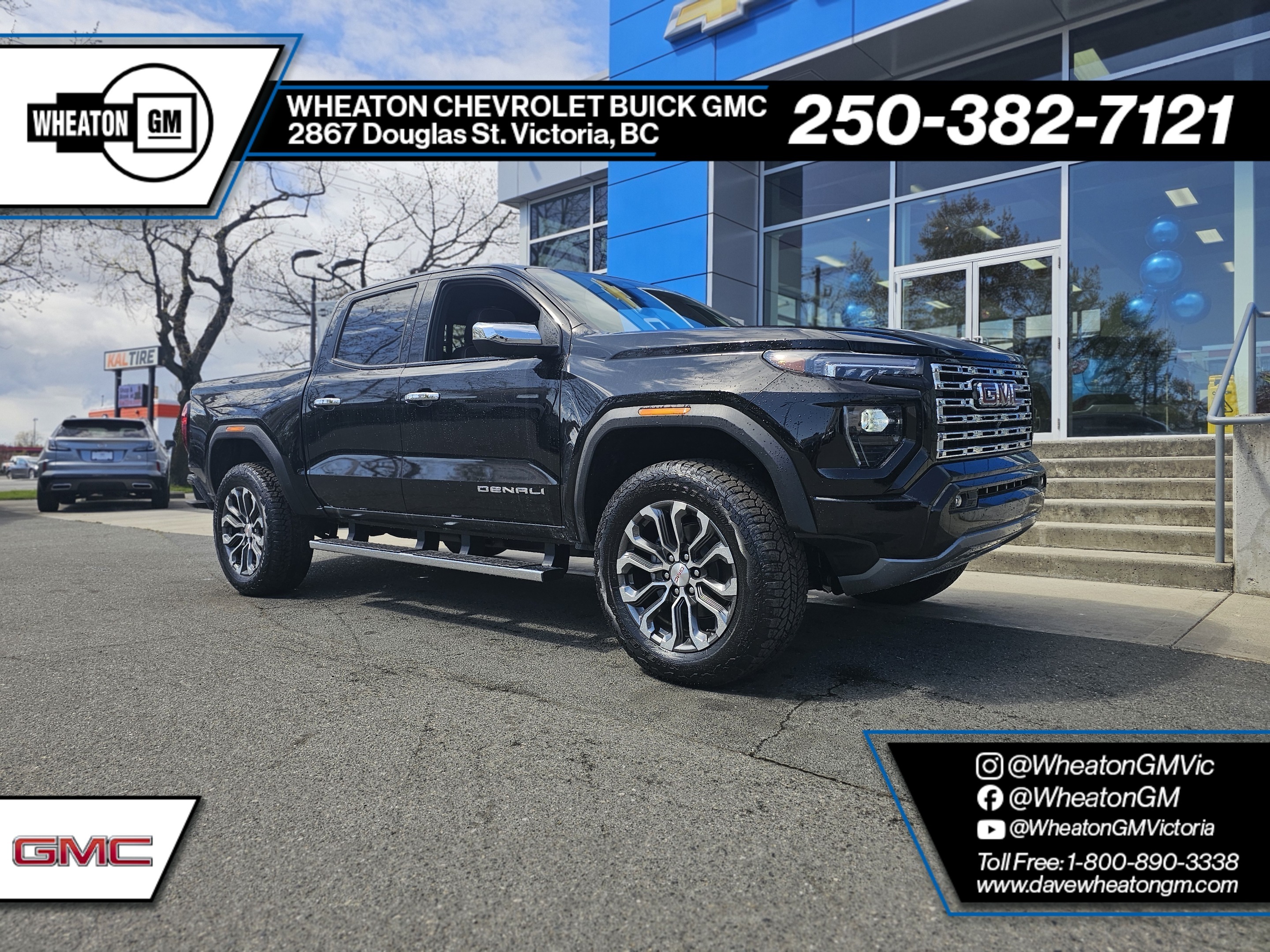 2025 GMC Canyon Denali 4WD | 2.7L TURBO GAS | BOSE AUDIO | 360 CAM