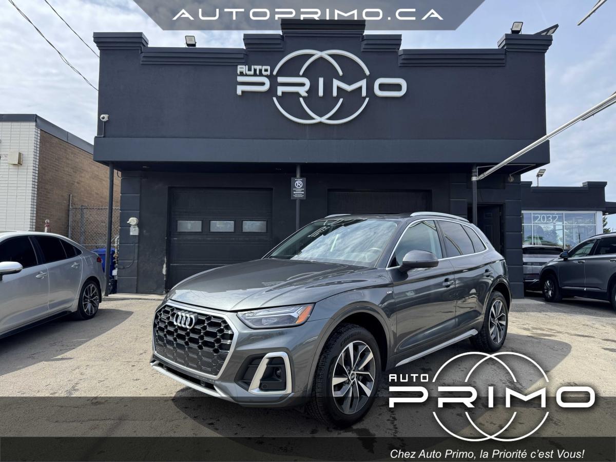 2021 Audi Q5 S-Line Cuir Toit Carplay Dash Digital BT Cam Mags