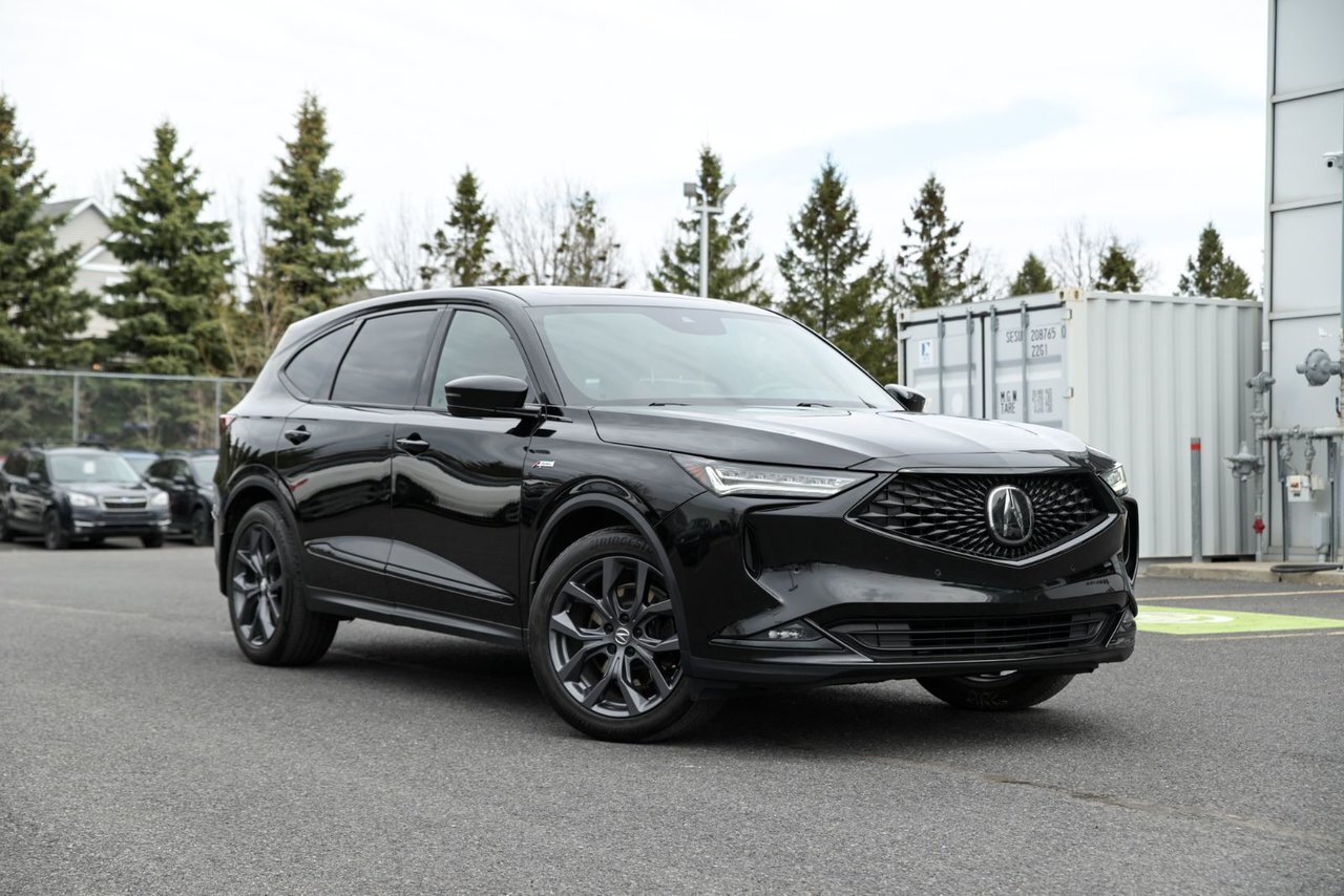 2022 Acura MDX A-Spec Cuir Rouge Navi ELS Studio 3D Carplay