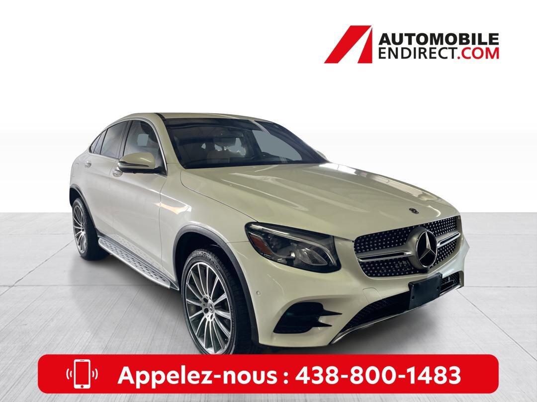 2018 Mercedes-Benz GLC 300 4MATIC Cuir Toit GPS Sièges Chauffants