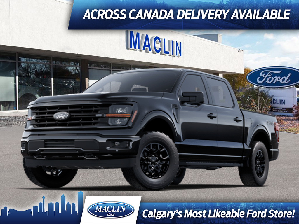 2025 Ford F-150 XLT | BLACK APP PKG | MOBILE OFF PKG | FX4 PKG 