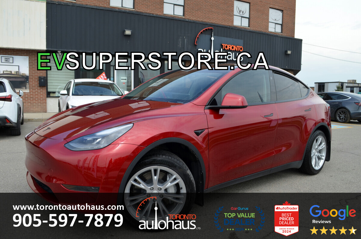 2024 Tesla Model Y LFP I OVER 100 TESLAS EVSUPERSTORE.CA