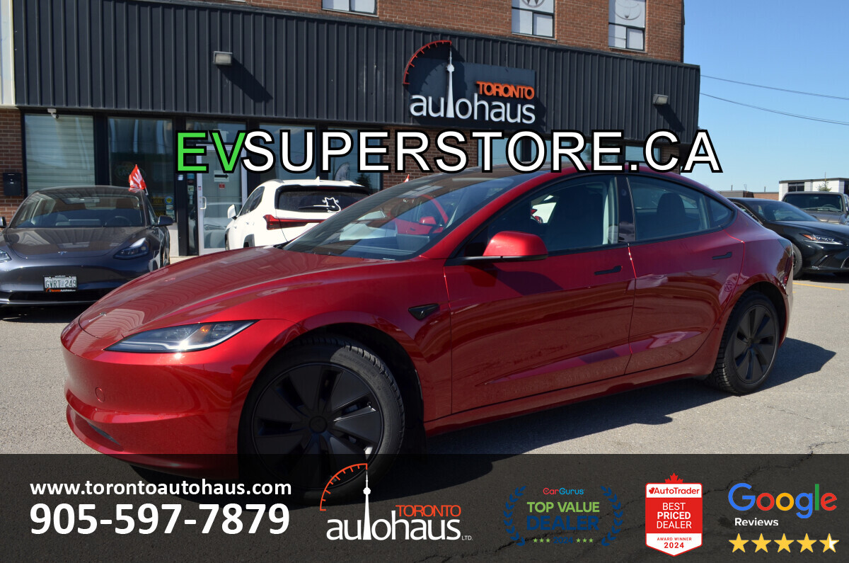 2024 Tesla Model 3 LONG RANGE AWD I EVSUPERSTORE.CA