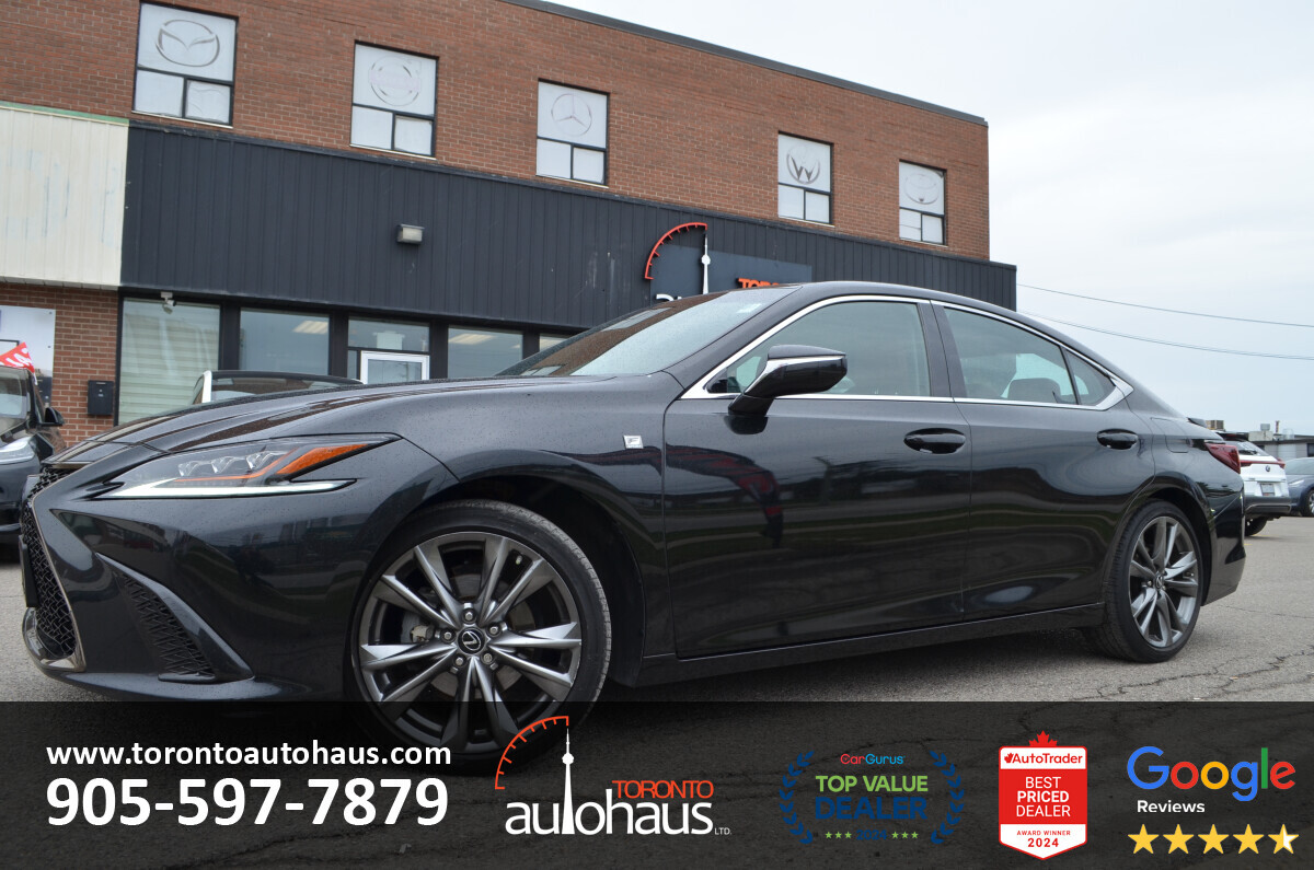 2021 Lexus ES 350 F-SPORT W/RED INTERIOR