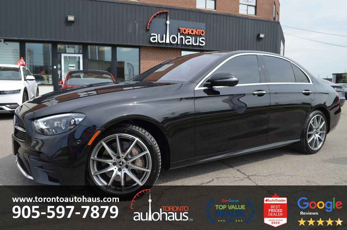 2021 Mercedes-Benz E-Class 450 4Matic I Brown Interior I No Accidents