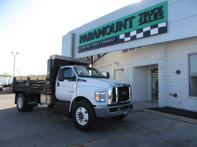 2022 Ford F-750 DIESEL WITH 14FT STEEL DUMP BOX
