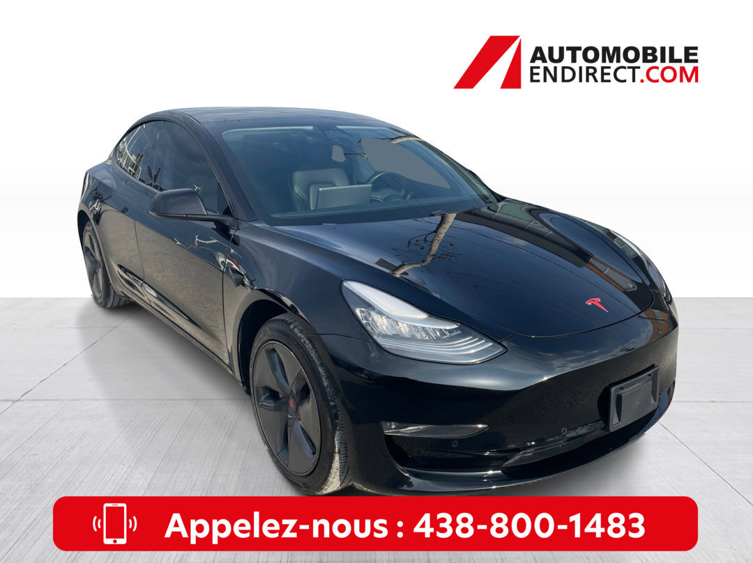 2019 Tesla Model 3 Standard Range Plus Cuir Toit Vitré GPS
