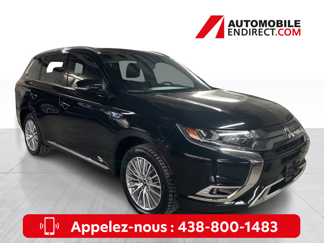 2020 Mitsubishi Outlander PHEV GT S-AWC Mags Cuir Toit Pano Sièges Chauffants