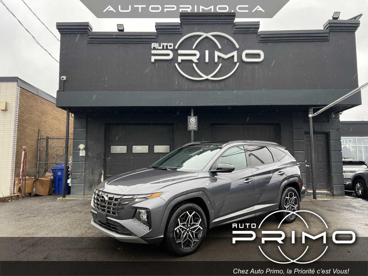 2022 Hyundai Tucson N-Line AWD Toit Pano Carplay Nav BT Cam Mags