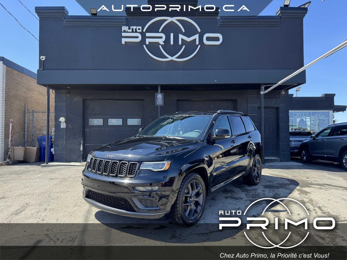 2019 Jeep Grand Cherokee Limited X Cuir Toit Pano GPS Carplay Cam BT Mags