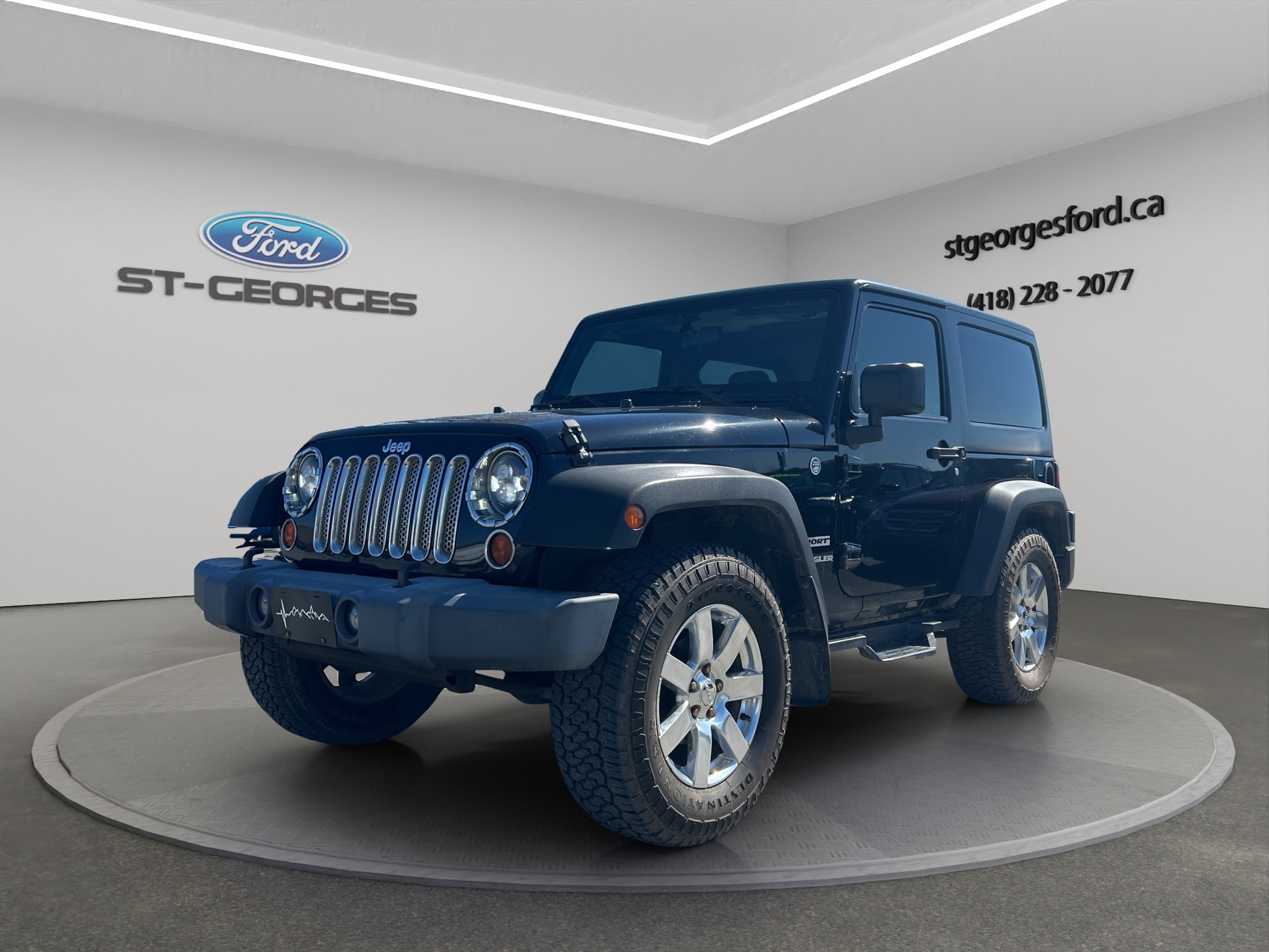 2013 Jeep Wrangler SPORT 6 VIT MANUELLE TOIT DUR MAGS 18 TRES PROPRE