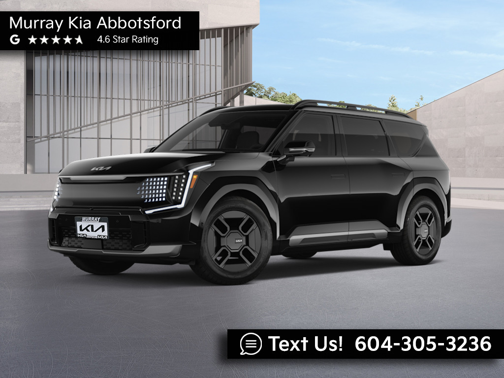 2026 Kia EV9 LAND W/GT-LINE PACKAGE Aurora Black Pearl