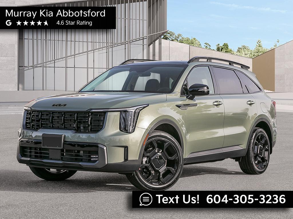 2025 Kia Sorento X-LINE LIMITED Jungle Green