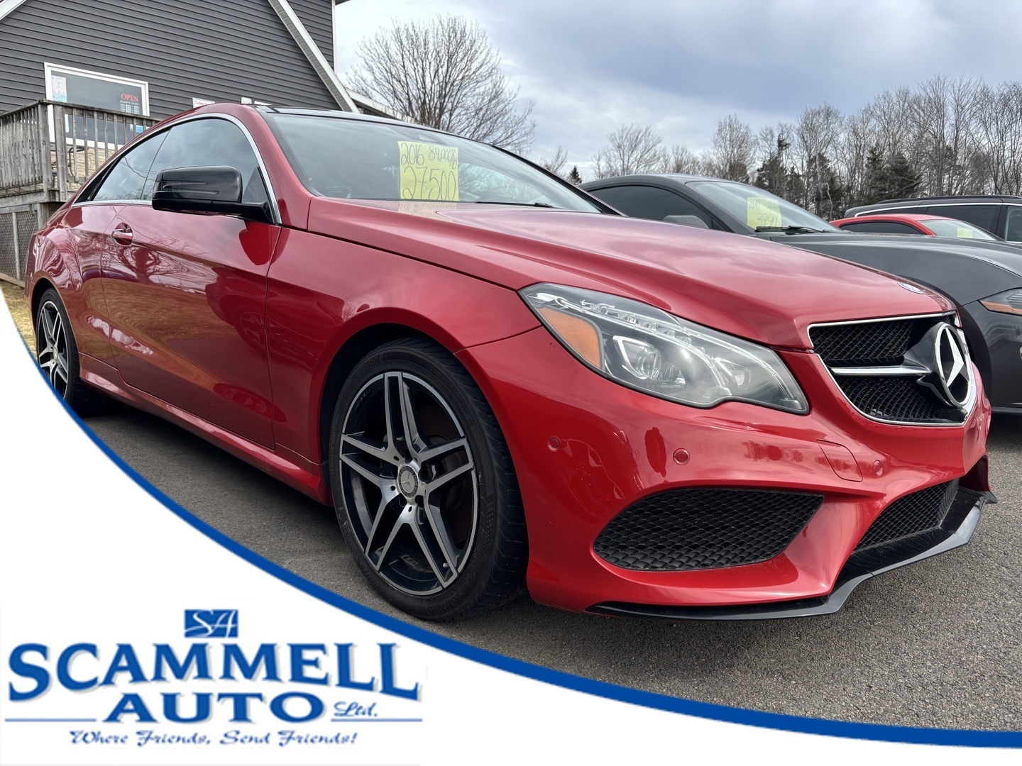2016 Mercedes-Benz E-Class E400 4MATIC COUPE / TWIN TURBO ENGINE / POWER SUNR