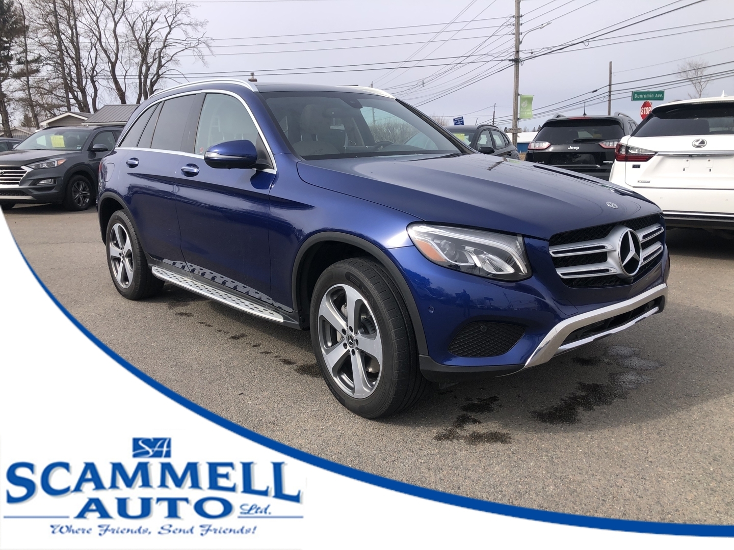 2019 Mercedes-Benz GLC-Class GLC300 / 4MATIC / PANO ROOF / LEATHER / REMOTE STA