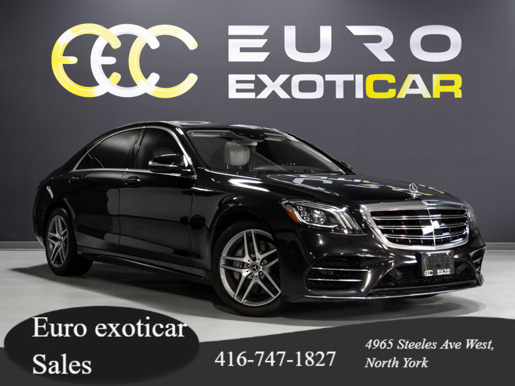 2018 Mercedes-Benz S-Class S560 4MATIC Sedan LWB  CHAUFFER PKG INTELLING DRIV