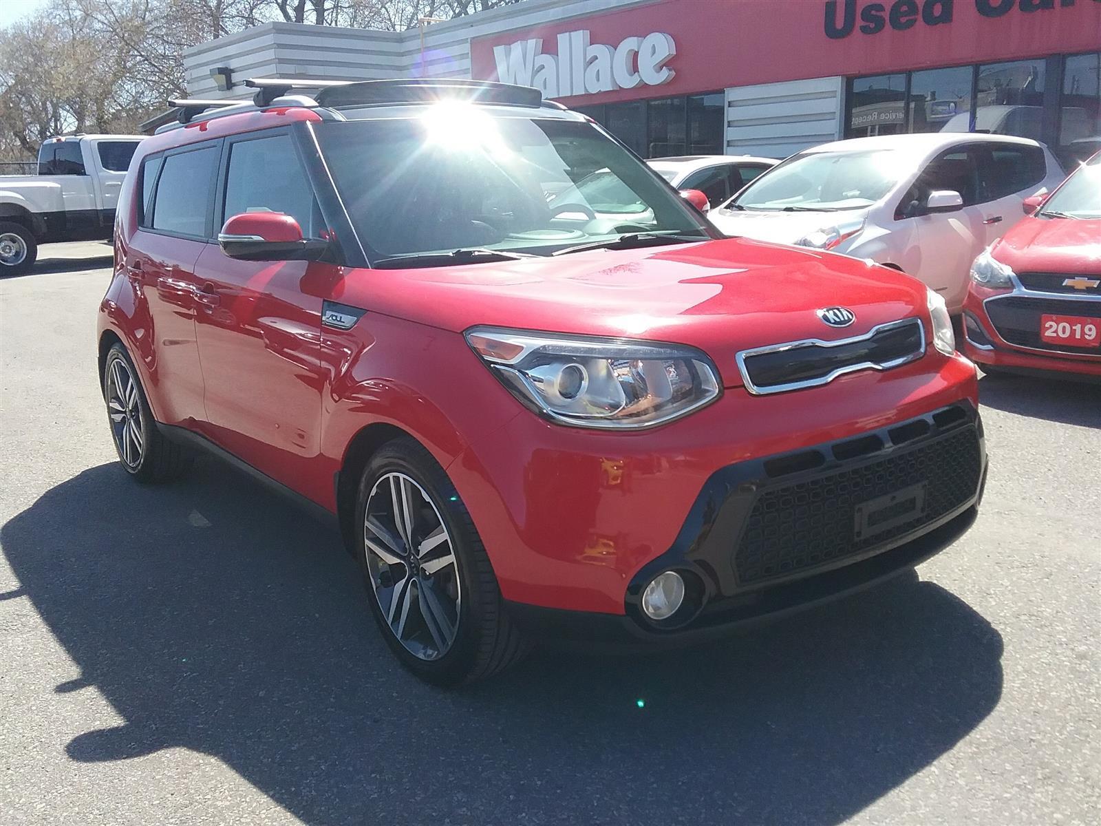 2016 Kia Soul SX Luxury | Panoramic Sunroof | NAV | Leather Seat