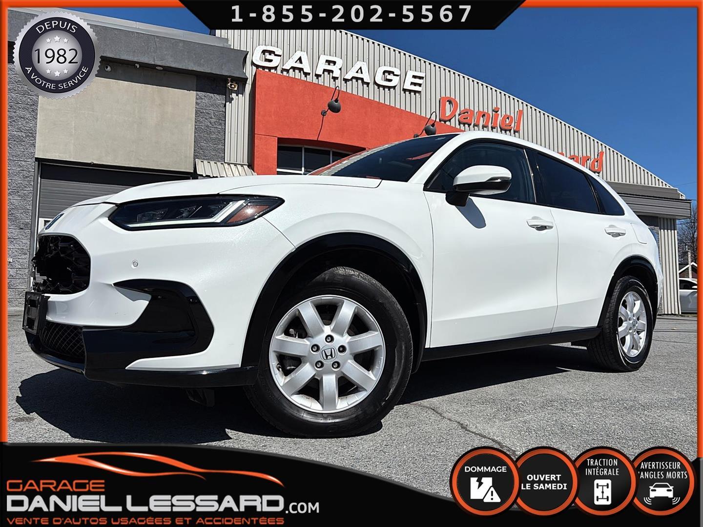 2024 Honda HR-V 2L, EX-L AWD, CRUIR, LÉGER DOMMAGE