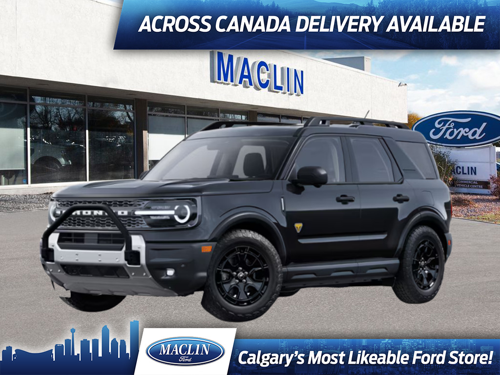 2025 Ford Bronco Sport BADLANDS | SASQUATCH PKG | TECH PKG | MOONROOF