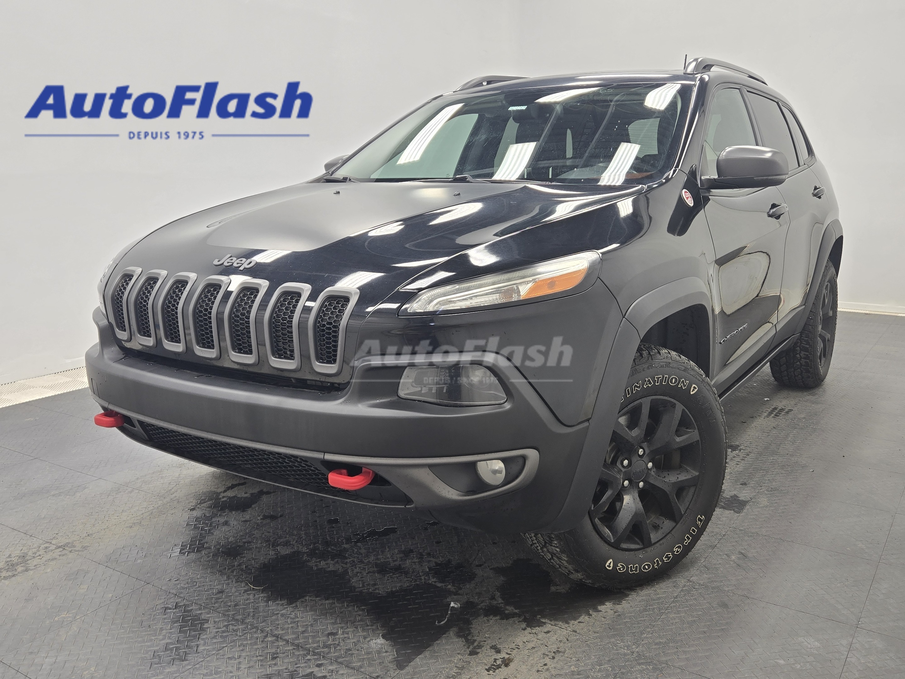 2017 Jeep Cherokee TRAILHAWK 3.2L, DEMARREUR, TOIT PANO, CUIR