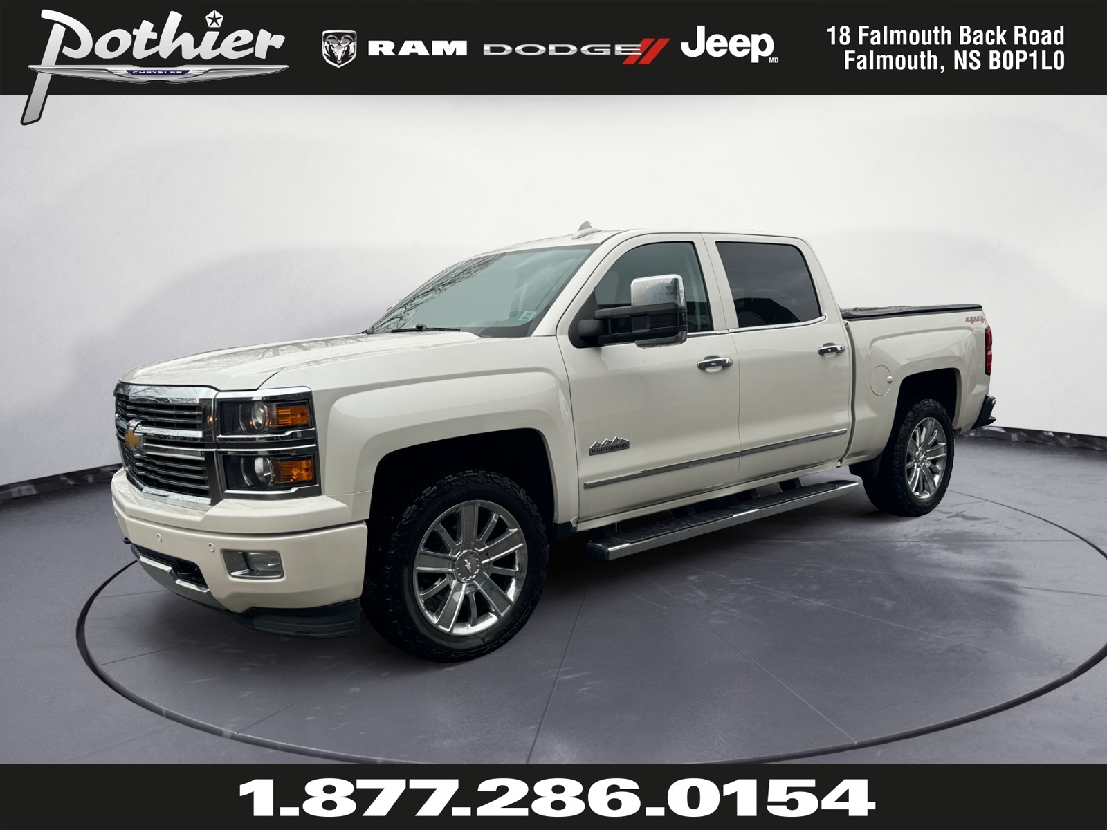 2015 Chevrolet Silverado 1500 4WD Crew Cab 143.5  High Country