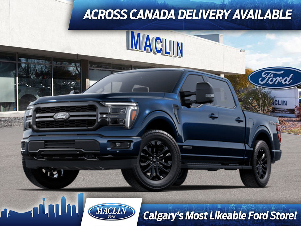 2025 Ford F-150 LARIAT | BLACK APP PKG | MOBILE OFF PKG | TOW PKG 