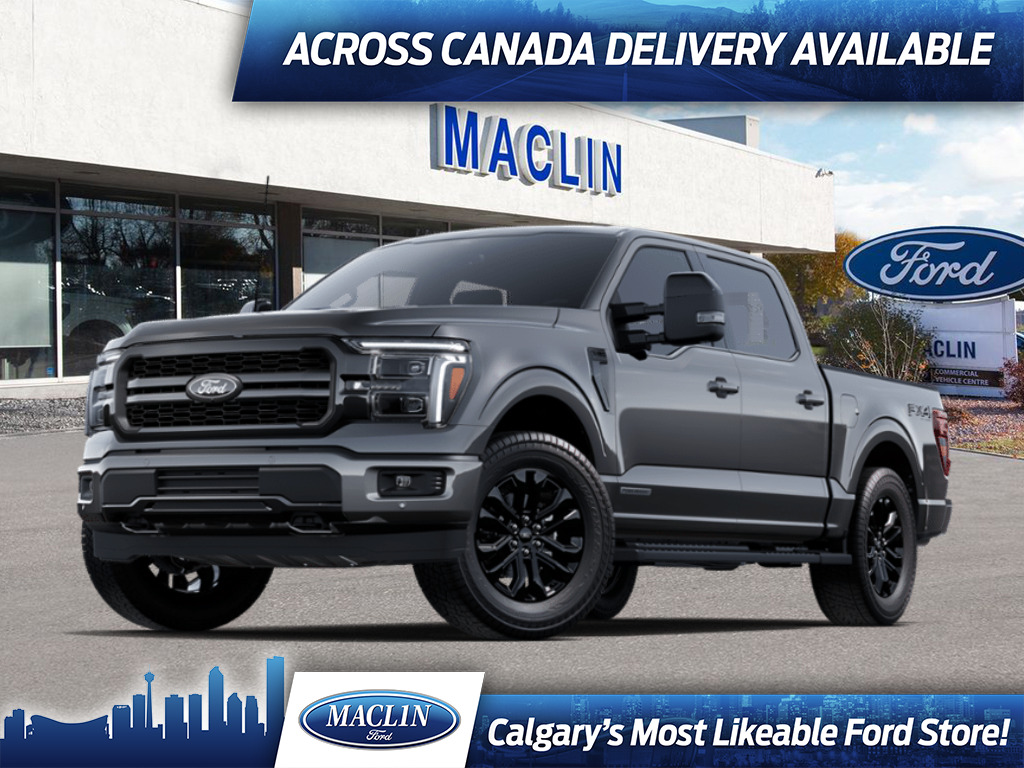 2025 Ford F-150 LARIAT | BLACK APP PKG | MOBILE OFF PKG | TOW PKG 