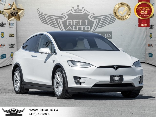 2018 Tesla Model X 75D, AUTOPILOT, AWD, NAVI, PANO, BACKUPCAM, B.SPOT