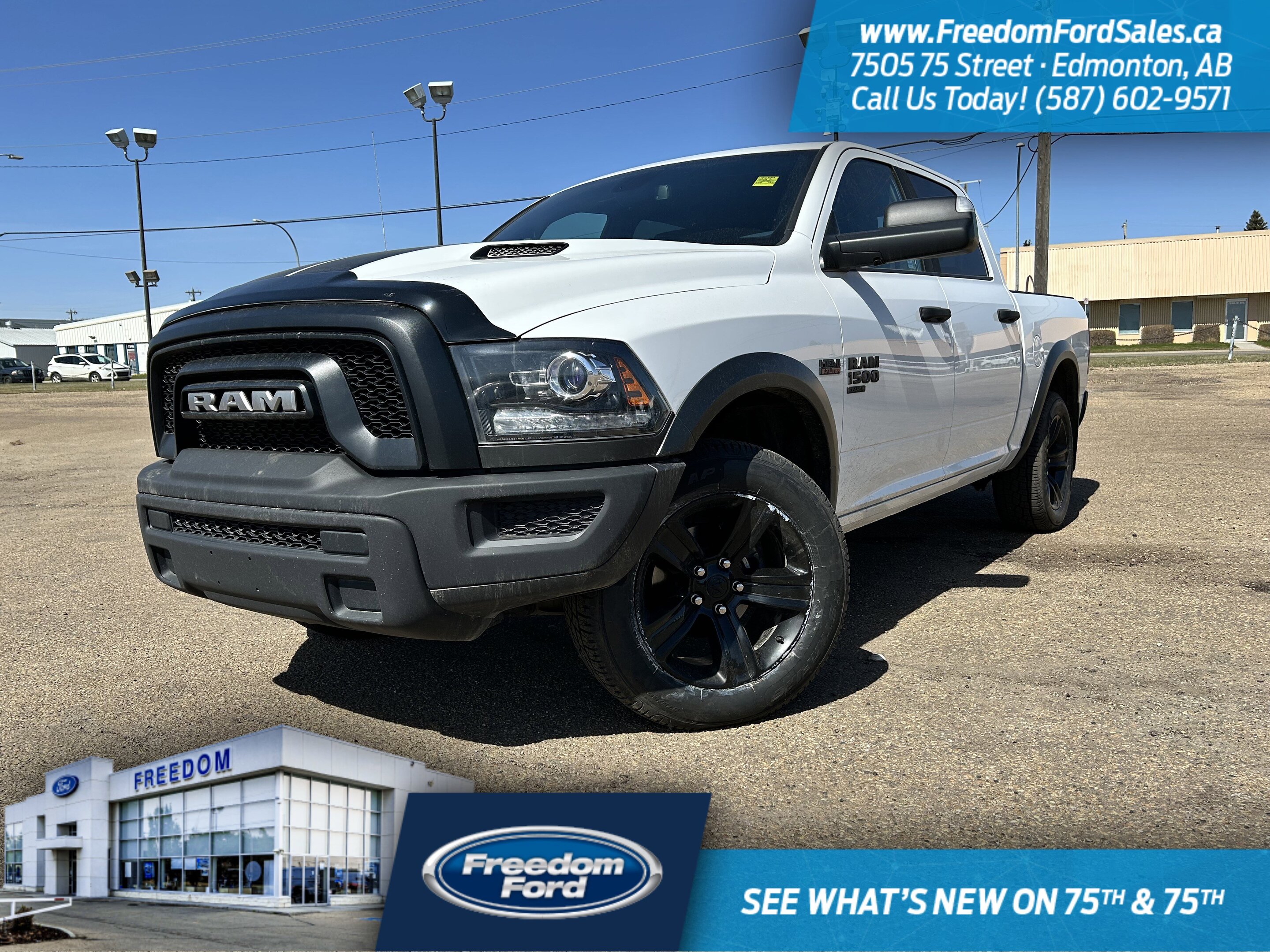 2023 Ram 1500 Classic Warlock | Class IV Hitch | Bluetooth | Cruise