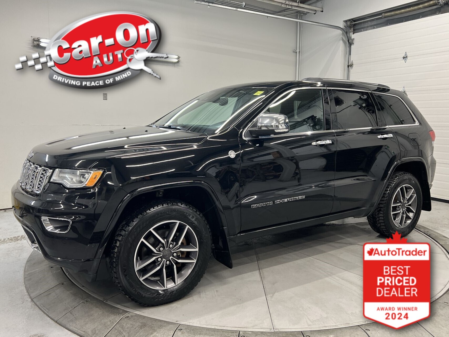 2019 Jeep Grand Cherokee OVERLAND 4x4 | PANO ROOF | HTD LEATHER | RMT START