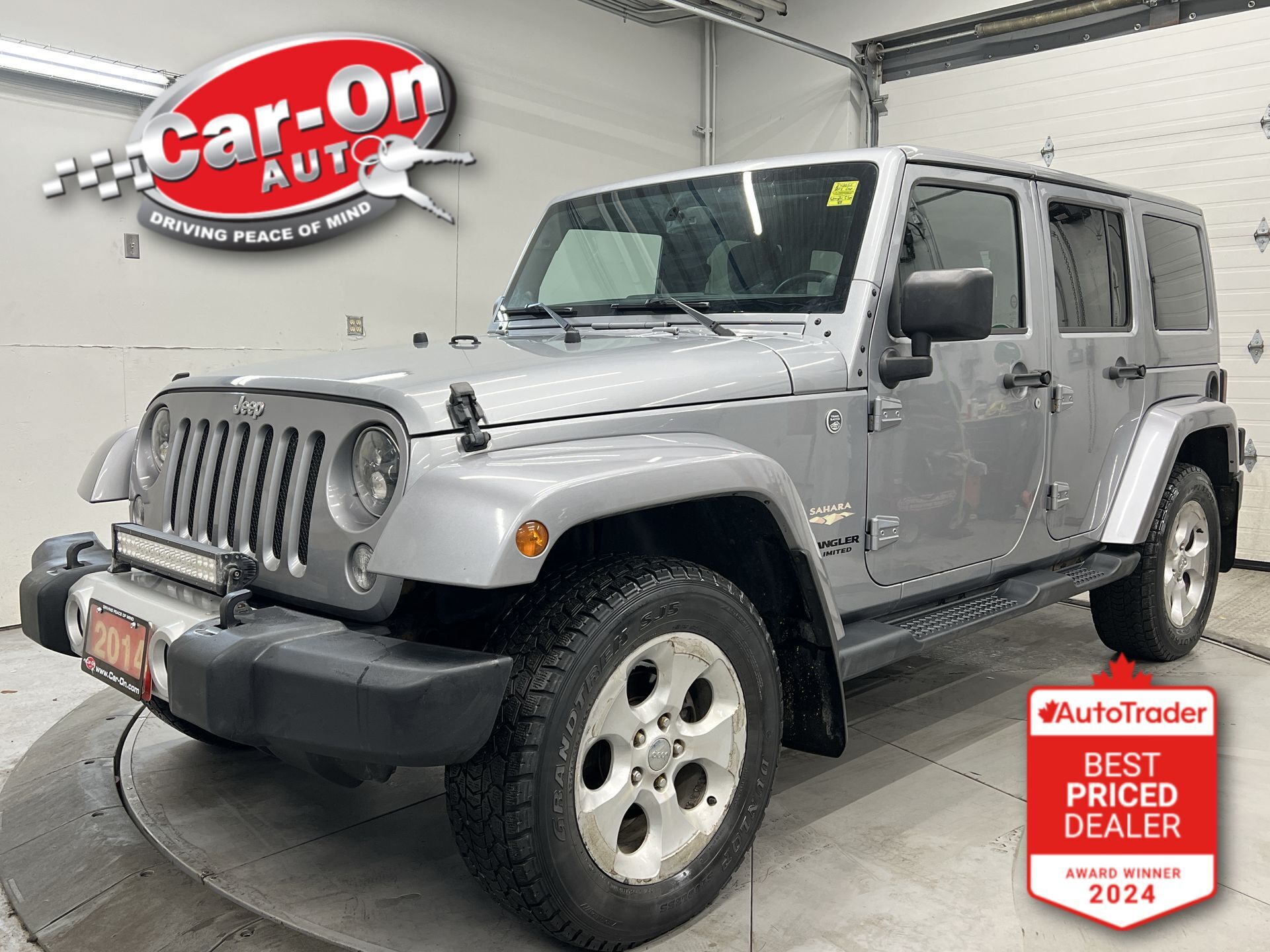 2014 Jeep WRANGLER UNLIMITED SAHARA 4x4| HARD TOP | HTD SEATS |ONLY 89,000 KMS!