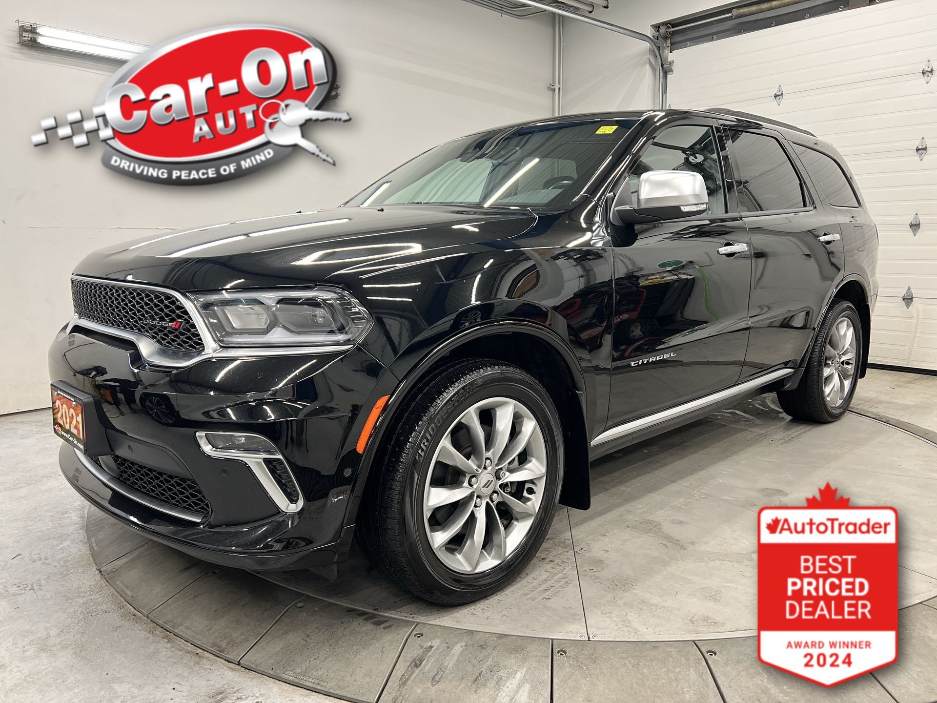 2021 Dodge Durango CITADEL PLATINUM AWD| 6-PASS | 8K IN PKGS| LEATHER