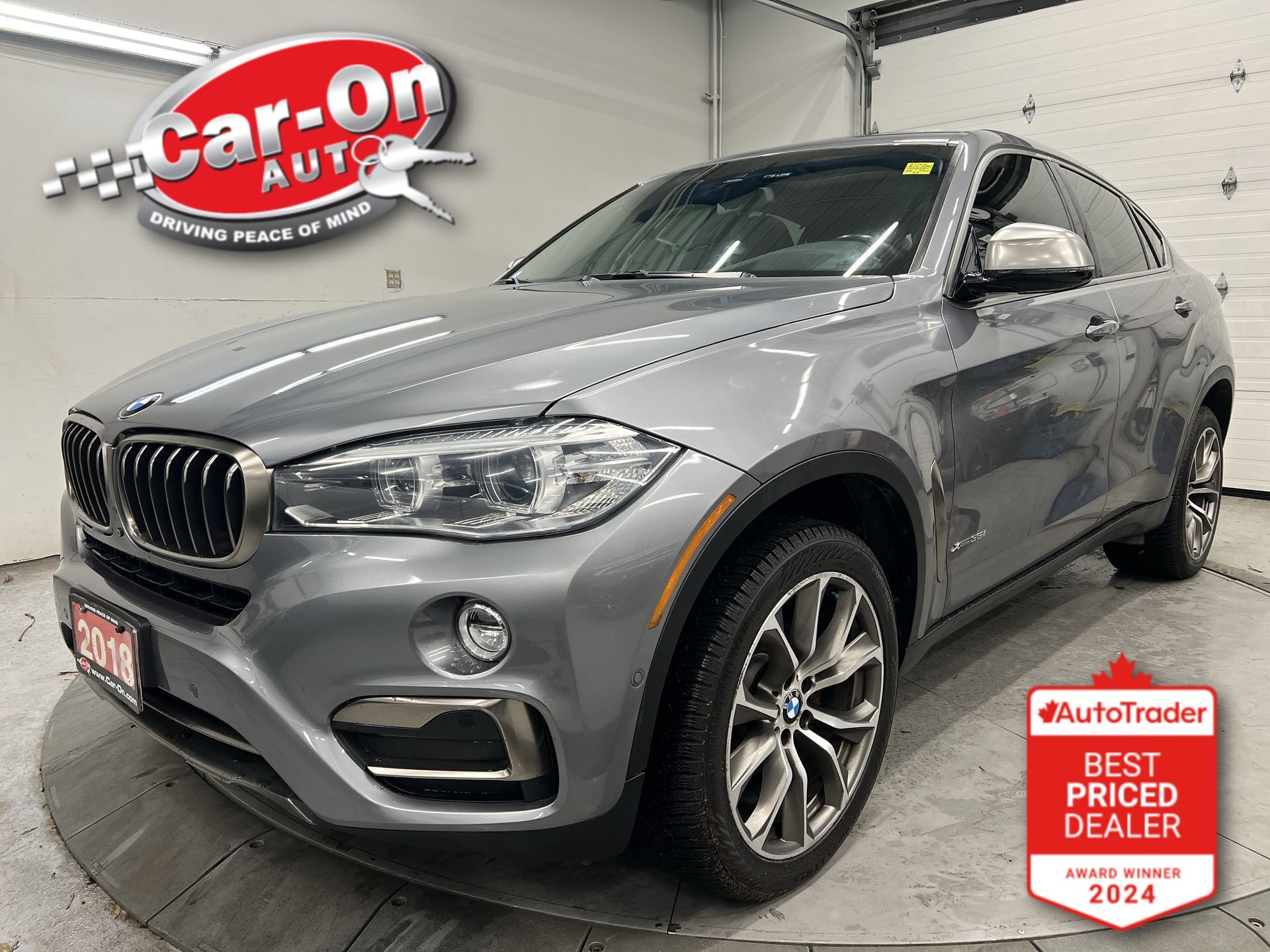 2018 BMW X6 PREMIUM ENHANCED | 360 CAM | HUD | ONLY 63,000 KMS
