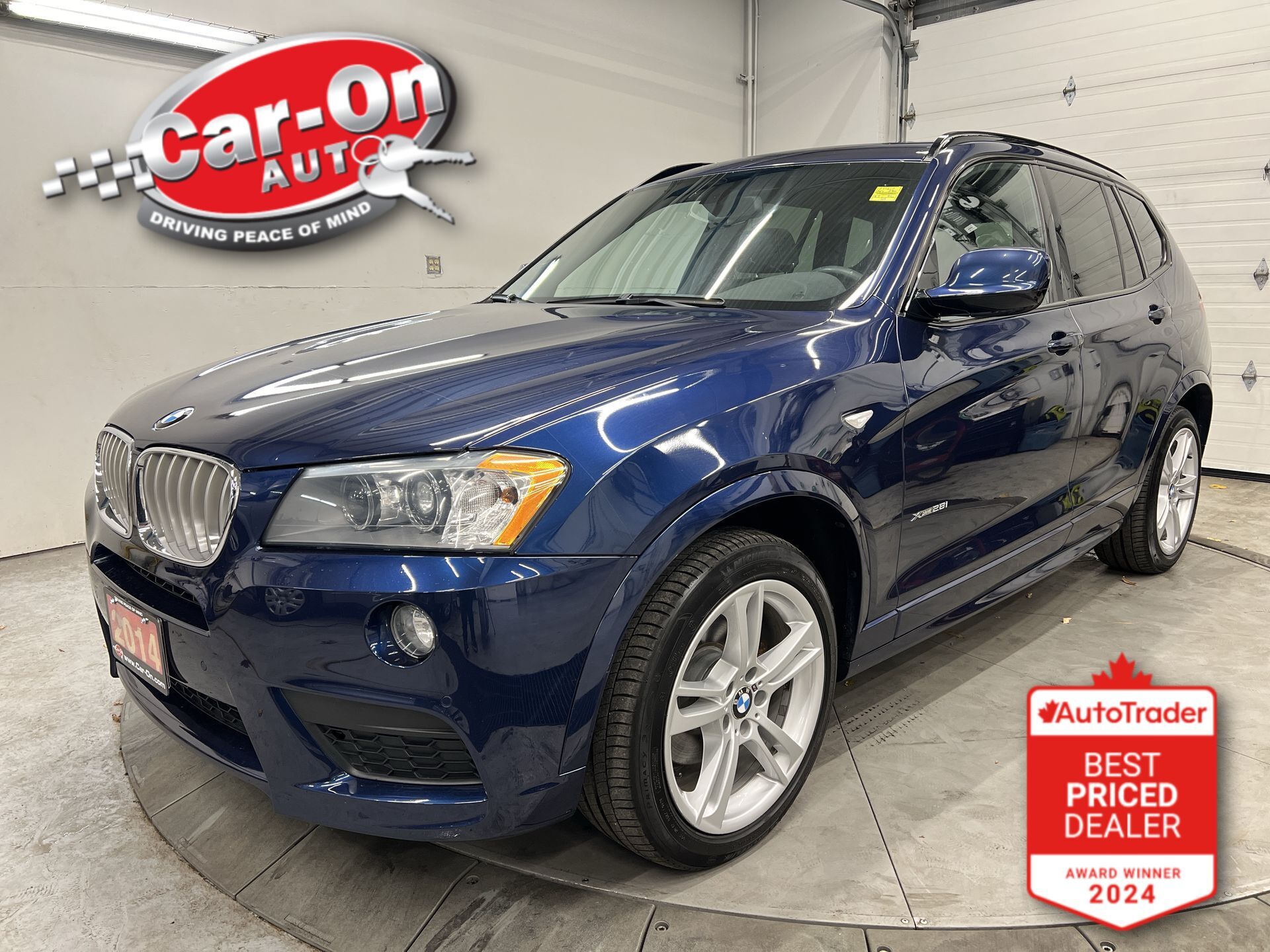 2014 BMW X3 AWD | M SPORT | PREMIUM PKG | PANO ROOF | LOW KMS!