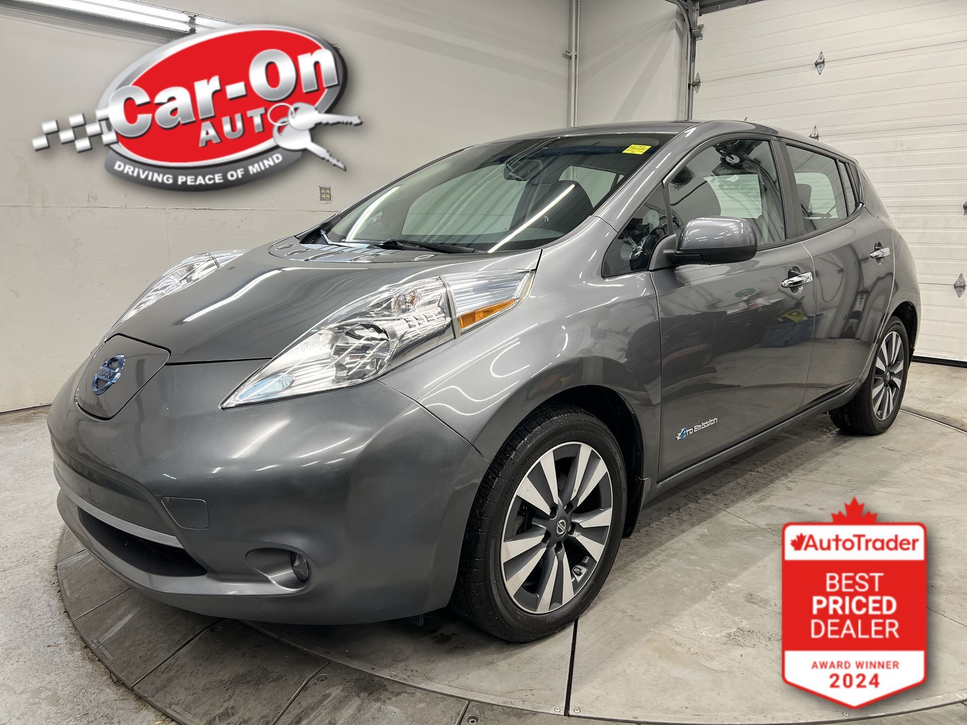2016 Nissan LEAF SV | ONLY 28,000 KMS! | HTD SEATS | REAR CAM | NAV