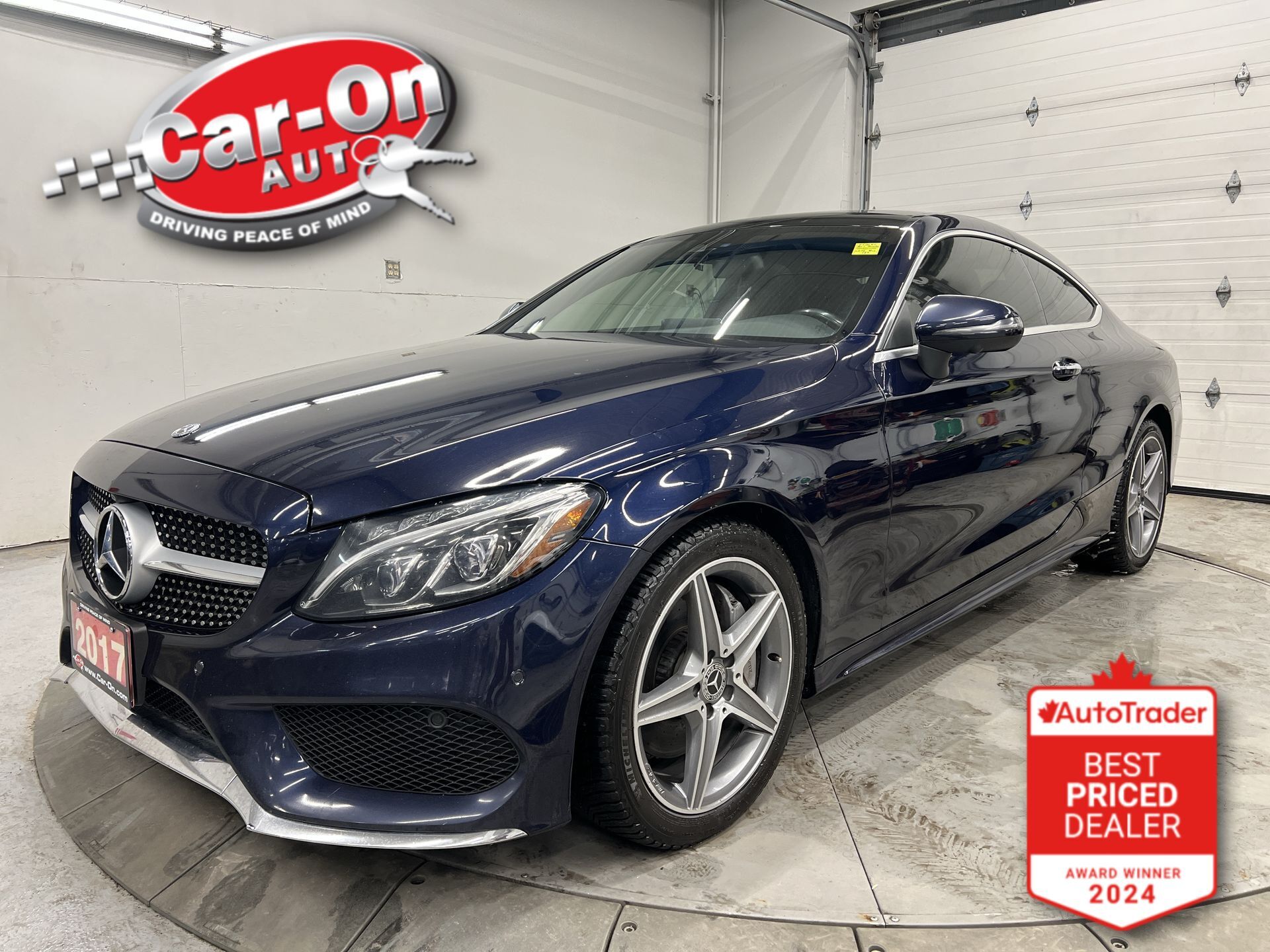 2017 Mercedes-Benz C-Class C300 COUPE AWD | AMG SPORT | PREM PLUS | 360 CAM