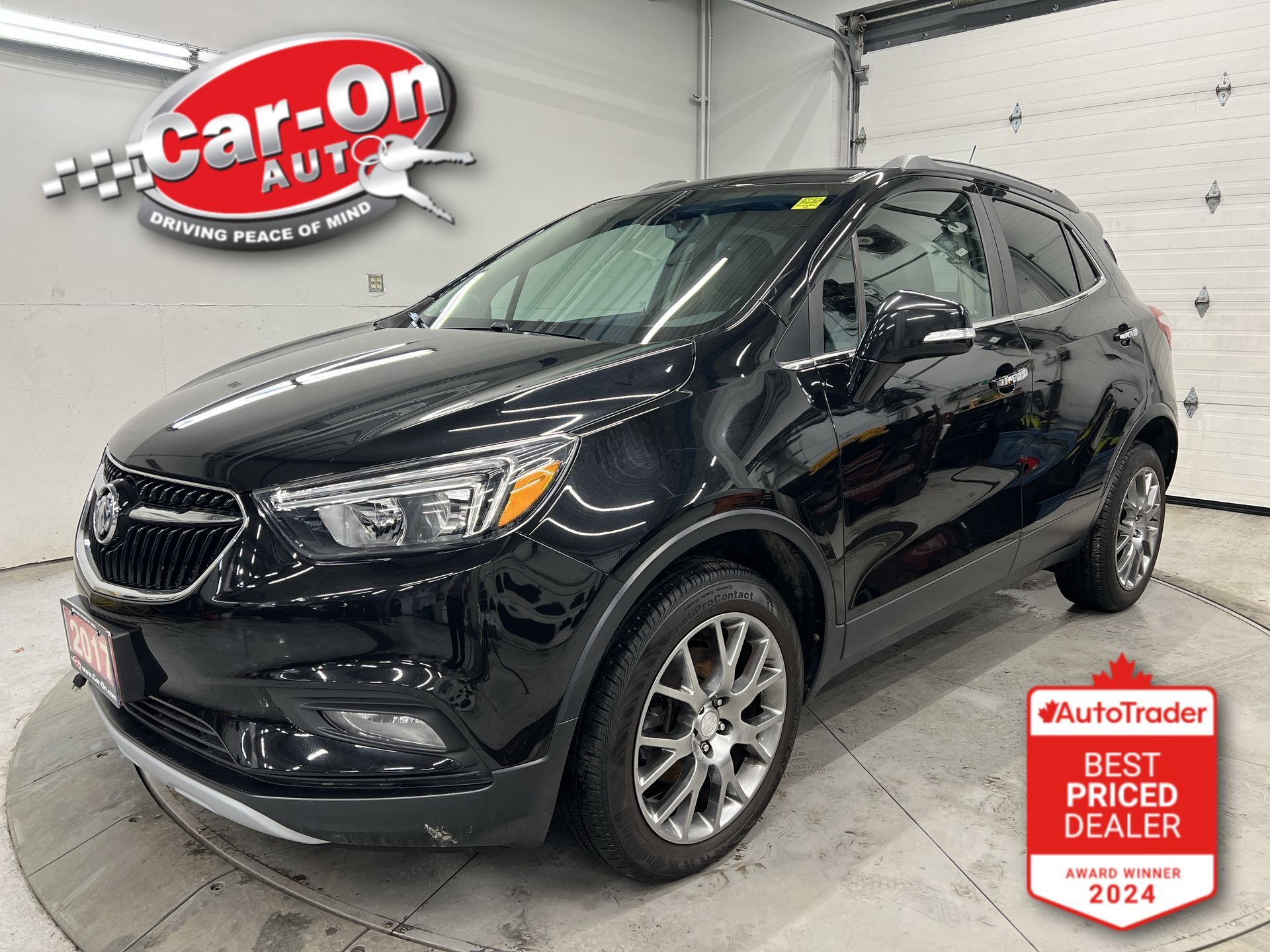 2017 Buick Encore SPORT TOURING AWD |LEATHER |REMOTE START |LOW KMS!